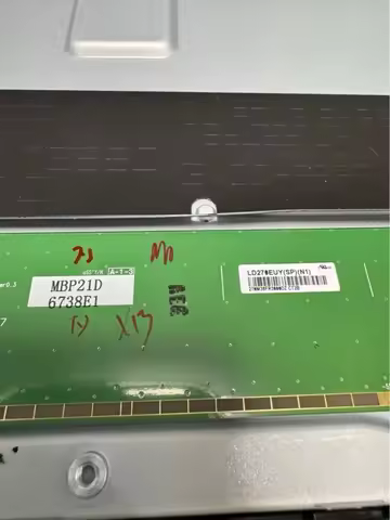 27 INCH LCD glass LD270EUY(SP)(N1) LD270EUY SPN1 LD270EUY-SPN2 Replacement Glass