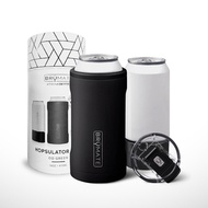 BruMate｜Trio 雙層真空 咖啡杯隨行杯 16oz/480ml - 啞光黑