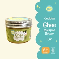 Grouu - Ghee Oil / Grassfed Ghee Butter BB (Low lactose Butter) - Suitable for frying and stir-fryin