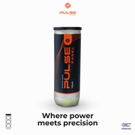 PULSE Padel Ball Tour Contents 3 and 4 Balls - International Padel Federation FIP Approved - Precisi