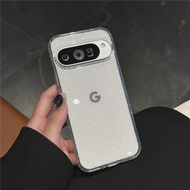 Google Pixel 9A/9 Pro XL 8A/8 Pro Bling Glitter Candy Clear Case Acrylic + TPU Vỏ Điện Thoại Thiết K