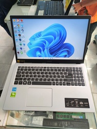 โน๊ตบุ๊คมือสองยี่ห้อ Acer Aspire3-A315 / ซีพียู i3 Gen11 / แรม 4 GB /จอ 15.6” นิ้ว Full HD 1080p /กา