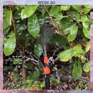 [Redjie.sg] Drip Irrigation Kit Adjustable Watering Hose Spray Kit for Farmland Bonsai Plant