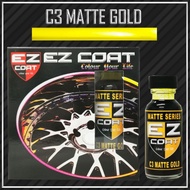 EZ COAT(MATTE GOLD) DIY PAINT Cat utk surface chrome dan silver