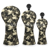 Camouflage Golf Club Headgear Golf Accessories/Supplies Golf Wood Cover Golf Club Cover