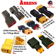 Amass / OEM / XT60 to T-Plug / XT60 to XT30 / T-Plug to XT30 / XT30 to XT60 Connectors Adapters Lipo