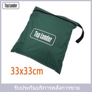 33x33cm Storage Bag with Zipper And Hand Carry Strap for Awning Canopy Tent Tarp Camping Hiking Equipment Peg Rope Accessories