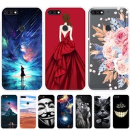 Nova 2 Lite Case Silicone Cartoon Painted TPU Soft Case Huawei Nova2 Lite Cover Phone Casing Nova2Li