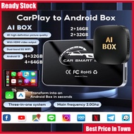 Carplay Ai Box 2+16GB / 4+64GB Carplay Car Ai Box Wireless Carplay Adapter Android box Apple Carplay