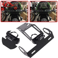 For Kawasaki NINJA Z 650 NINJA650 Z650 Motorcycle Accessories License Plate Holder Bracket Tail Tidy