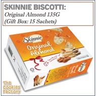 SKINNIE Biscotti: Original Almond 135G (9G x 15Sachet) (Gift Box)