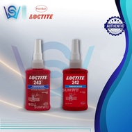 (100% Original) LOCTITE THREADLOCKER 242 / 243 Henkel Medium Strength Adhesive Sealing Steel Brass