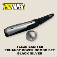 Y15ZR EXCITER EXHUAST COVER SET