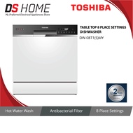 TOSHIBA DW-08T1(S)-MY Table Top 8 Place Settings Dishwasher