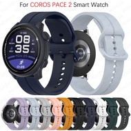 Soft Silicone Strap For For COROS Pace Pro / COROS PACE 2 /COROS PACE 3 Smart Watch Band Bracelet Wi