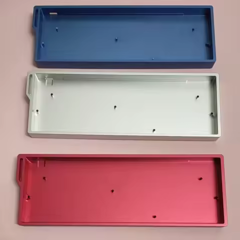 NEW Gh60 Aluminum Case Custom CNC Aluminium Alloy Craft Mechanical Keyboard Shell for Wooting MAD60 