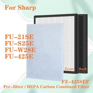 FZ-425SEF KJF150SA/W Replacement Sharp FU-21SE FU-S25E FU-W28E FU-425E,  air purifier FUS25E KJF150S