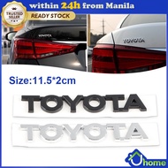 【SOYACAR】Toyota Letter Sticker Hood Emblem Badge Car Sticker Styling 3D Letter Car Sticker