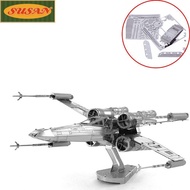 SUSANS  Star Wars Metal Puzzle, BB8 Millennium R2D2 Assemble Jigsaw, Gift Toys ATAT  Metal Model Adu