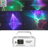 500mw Party Laser Disco Laser Light Laser Projector Suitable for Home Holiday Holiday Party (Voice C