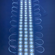 {Combo 10 vỉ} Đèn led dán 3 mắt 12V chống nước (vỉ 20 thanh) led hắt 3 mắtcó keo dán sẵn 3M dùng tr