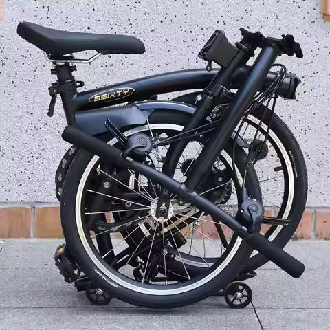 3Sixty 16-inch Folding Bicycle Chromium-Molybdenum Steel Frame S6 Internal 3/External 2 Speed Gear S