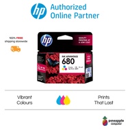 HP 680 Black / Color Original Ink Advantage Cartridge F6V27AA/F6V26AA For 3835/2135/2675/2676/2677/3786/3635/5075/5076/5275/5276