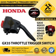 GX35 Throttle Trigger Switch for GX35 KGX35 Honda 4 stroke Grass Cutter Brush Cutter Spare Parts