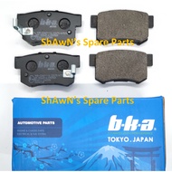 REAR BKA Honda CR-Z 11-16 / Jazz Hybrid GP1 1.3 09-14 / Insight 10-14 / Odyssey 99-03 CERAMIC Disc B