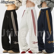 Ready Stock Seluar Baggy Pants Men Black Seluar Slack Lelaki Seluar Track Lelaki Loose Sweatpants Se