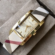 100% AUTHENTIC BURBERRY The Pioneer BU9509 Gold Dial Lady's Watch for women