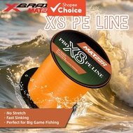 MATEER X8 PE Saltwater Fishing Line, 300/500 Meters, 8 Strands, Super Strong Bite-Resistant Line, St
