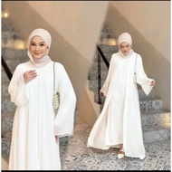 AZALEA AZALEA AZALEA | Long Abaya Turky Plain Basic Outer Ceruty Hari Raya
