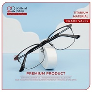 DJAVA OPTIK - Frame Valky Kacamata Supersin Protector Half Frame