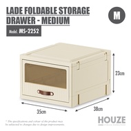 [HOUZE] LADE Foldable Storage Drawer - Small | Medium | Large - Organizer | Case | Organizer