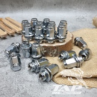 Sparepart  Mobil MUR RACING - NUT RACING LONG - MUR BAUT RODA PANJANG M12 x 1.5 BauT Lug Nut TOYOTA 