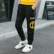 Boys' lightweight sports cargo pants  Casual Elastic Waist Knit Pants with Cuffed Legs, Fashionable