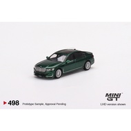 Mini GT No. 498-L BMW Alpina B7 xDrive Green Metallic