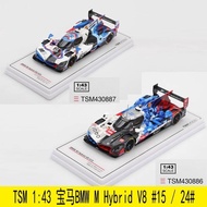 TSM 1: 43 BMW BMW M Hybrid V8 #15 Le Man Racing 24 #Resin Car Model