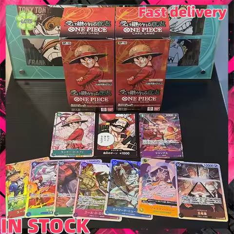 IN STOCK 2025 BANDAI Genuine One Piece OPCG TCG Game Card Japanese Sealed OP13 Carrying on His Will 