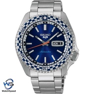 Seiko 5 Sports SRPK65 SRPK65K SRPK65K1 Special Edition Blue Dial Analog Automatic Men's Watch