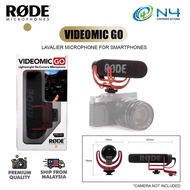 Rode VideoMic GO Camera-Mount Shotgun Microphone for Canon Nikon Sony Fujifilm Olympus DSLR Mirrorless Camera (Rode MY)