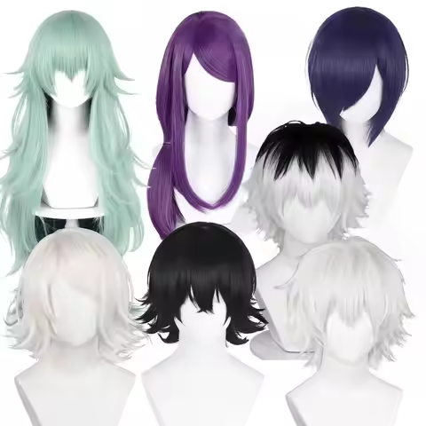 Bean Youth Synthetic Cosplay Wig Kim-Inspired Sasaki-Inspired Suzuya-Inspired Owl-Inspired Anime Cos