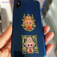 DWMY New  Scripture Sticker Cute Lucky Hot Stamping Color DIY Mobile Phone Shell Cup Hot Stamping Go