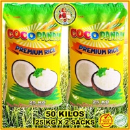 Family Bigas Package 50 kilos (25 kg x 2 sacks) Coco Pandan Premium Rice Masarap Mabango Maputi Lagkitan Hindi Panisin from Darren Karry's Grocery Store ** Groceries / Food Staples &amp; Cooking Essentials / Rice / White &amp; Jasmine Rice