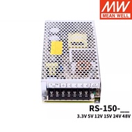 Mean Well RS-150 series switching power supply 3.3/5/12/15/24/48V 150W single-group output