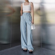 Oro Pants Women's High Waist Work Pants Louse Pants Trousers