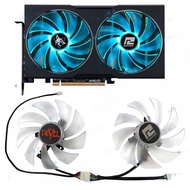 New 95MM FD10015H12D For POWERCOLOR Radeon RX6600 6650XT Hellhound Graphics Card Replacement Fan