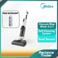 [FREE FLOOR DETERGENT] MIDEA 3 IN 1 FLOOR WASHER MVC-X8 VACUUM