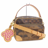 Louis Vuitton x NIGO Monogram Landscape Nile 女士單肩包，M26068，棕色